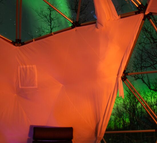 Aurora Dome Übernachtung